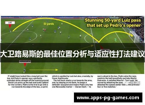 大卫路易斯的最佳位置分析与适应性打法建议